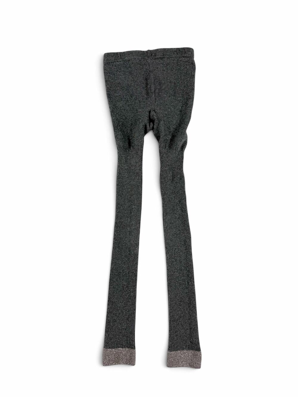 Mini Boden Girls Tights Footless Wool Blend Gray Size 11-12